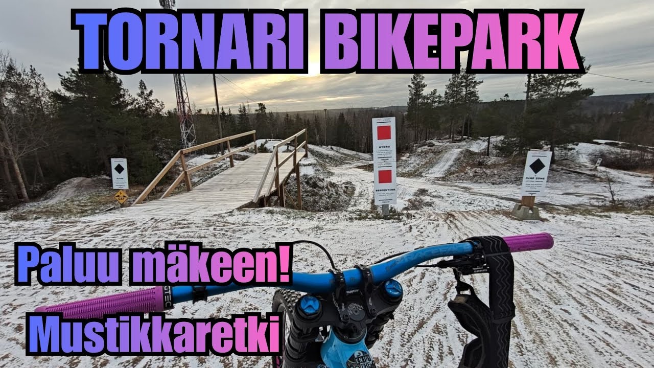 TORNARI BIKEPARK - TALVINEN MUSTIKKARETKI!