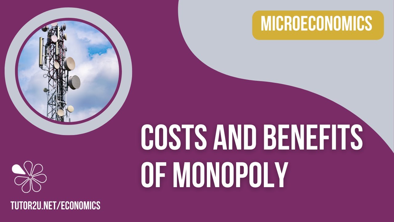 Monopoly - Costs and Benefits of Monopoly I A-Level and IB Economics