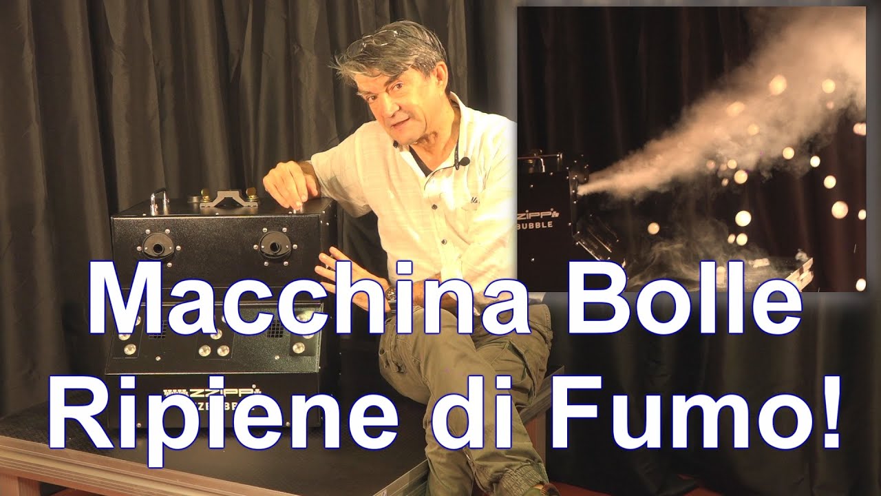 Effetti Speciali per feste : Bolle di Sapone Piene di Fumo! A Noleggio o Vendita