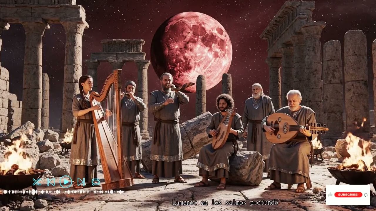 Adoración Profunda En Jerusalén Con Instrumentos Del Templo Y Cánticos De Sión Ante Adonai