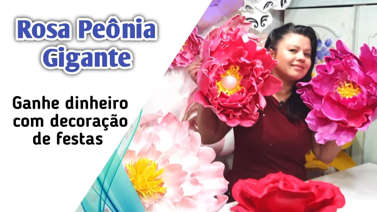 68 - ROSA PEÔNIA GIGANTE