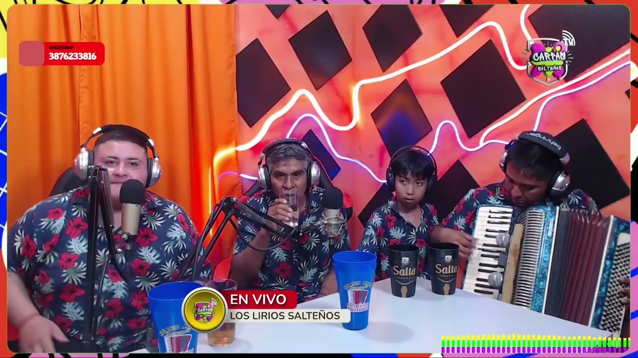 LOS LIRIOS SALTE&Ntilde;OS STREAM EN VIVO CARPAS SALTE&Ntilde;AS ENGANCHADOS 