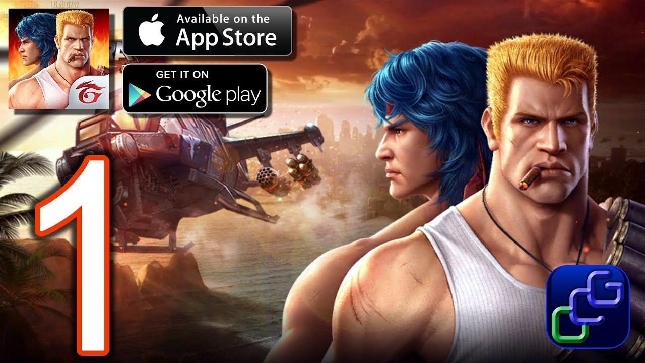 Garena Contra Return Android iOS Walkthrough - Gameplay Part 1 - Story Mode: First Contact