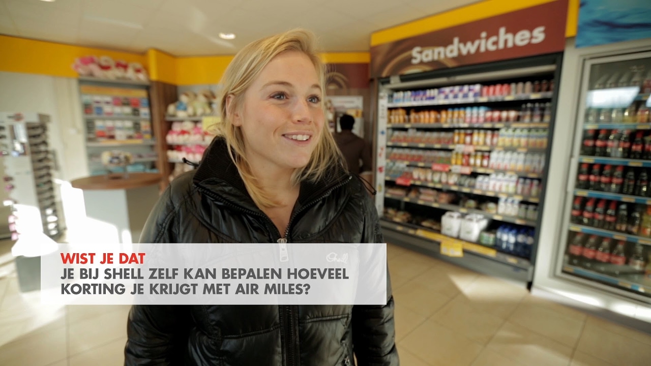 Wist je dat je bij Shell zelf kunt bepalen hoeveel korting je krijgt met Air Miles?