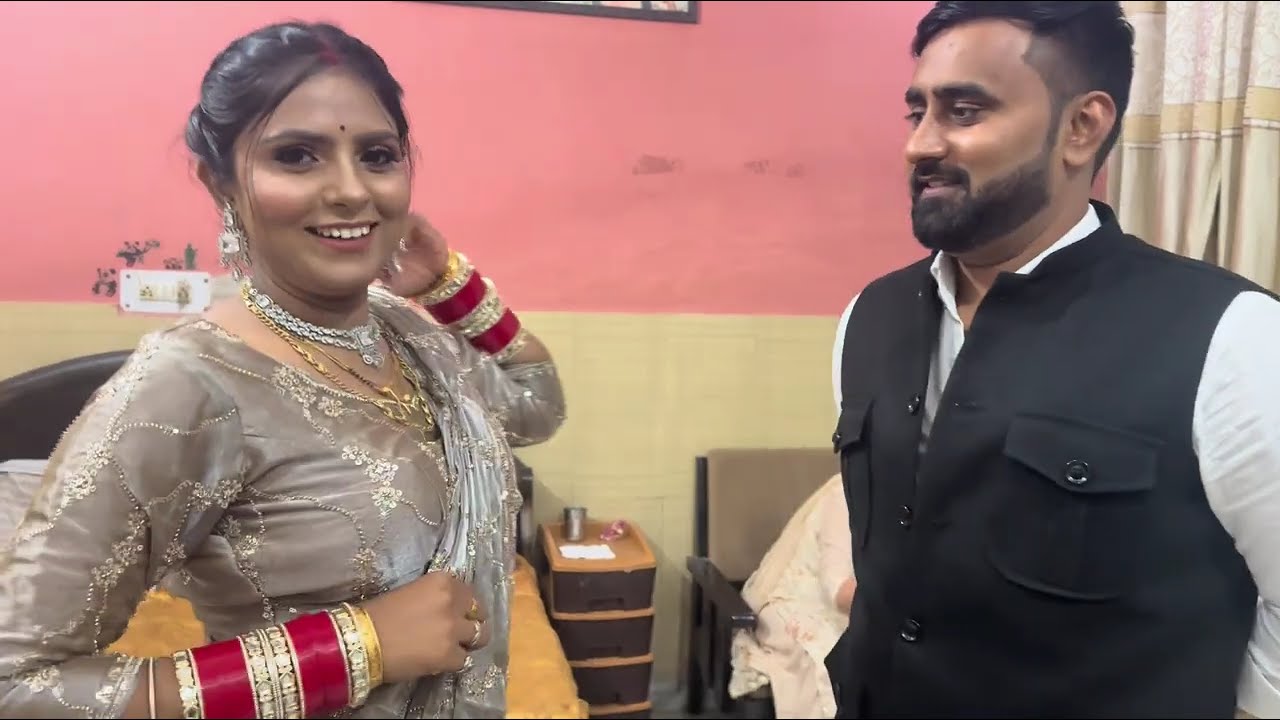 आ गए मेरे सास ससुर और पति देव लेने 🤗 क्या क्या लेके आए 🤗