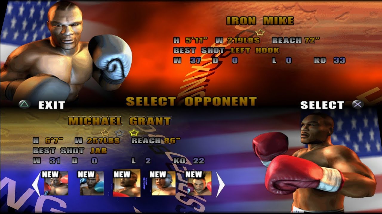 Mike Tyson Heavyweight Boxing (PS2/2002) Gameplay All Boxers Unlocked 4K HD Part 2