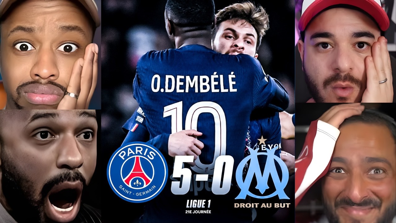 PSG vs Marseille | Le carnage en 5 buts
