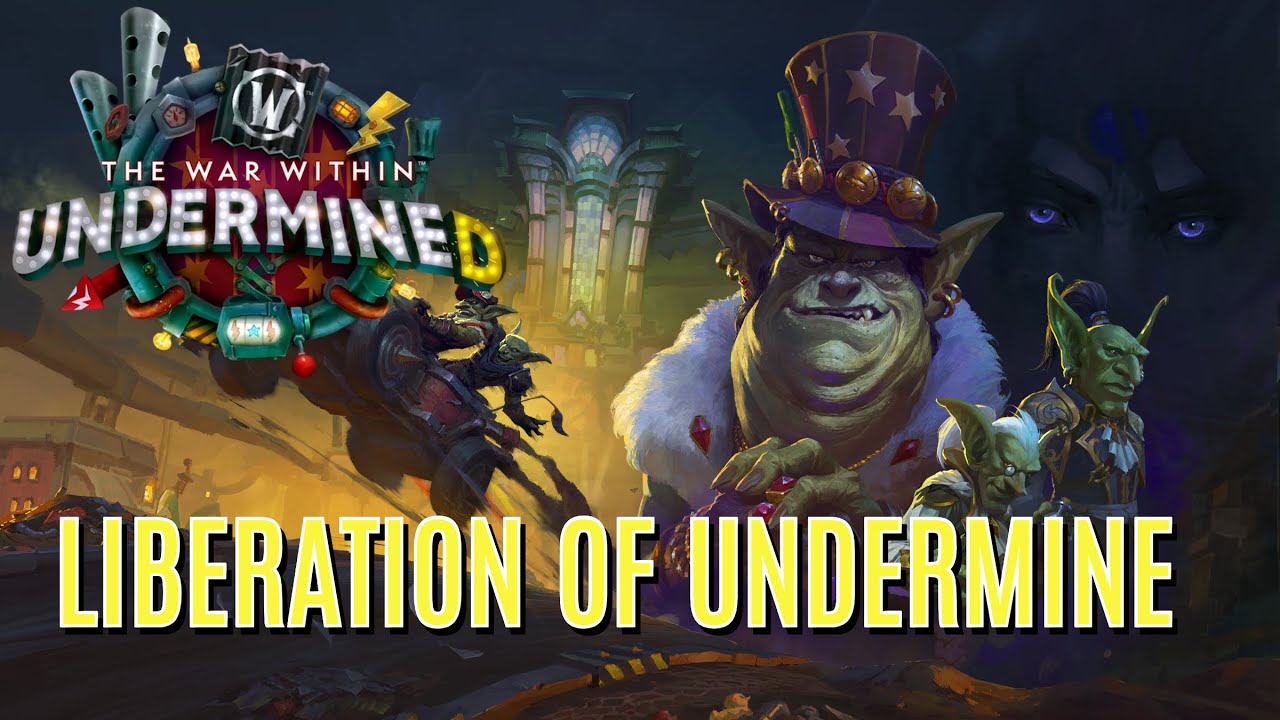 Liberation of Undermine Full Raid | Normal w/addons | no commentary