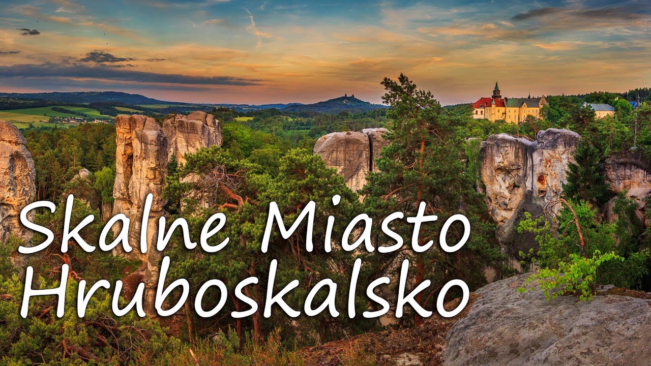 CZESKI RAJ 🇨🇿 SKALNE MIASTO  HRUBOSKALSKO