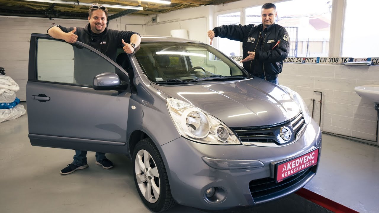 [Csekkendzsin] Nissan Note 1.6 benzin, 2009-ből