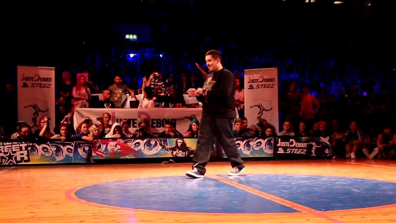 Streetstar 2012 Popping Final: Baby Bang and Spazm vs Greenteck and Devious