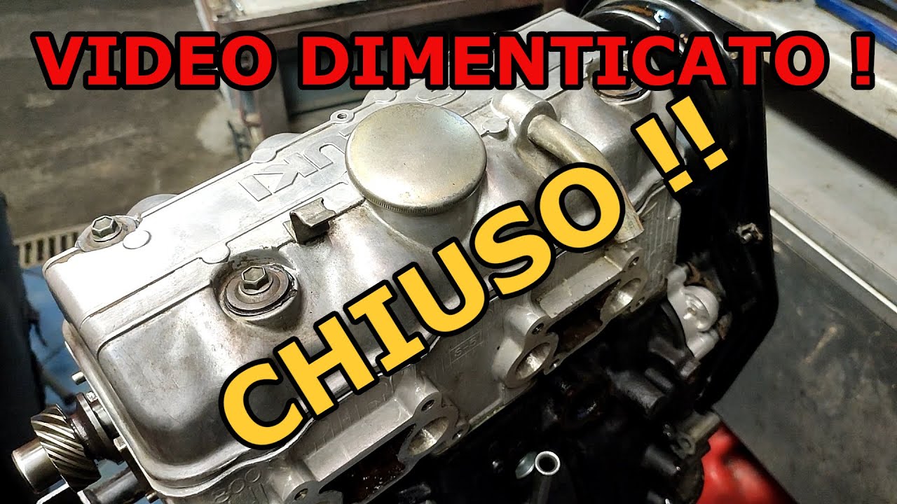 Coppa olio e Punterie - Chiudo il Motore - Suzuki F10A - Revisione Motore - parte 29
