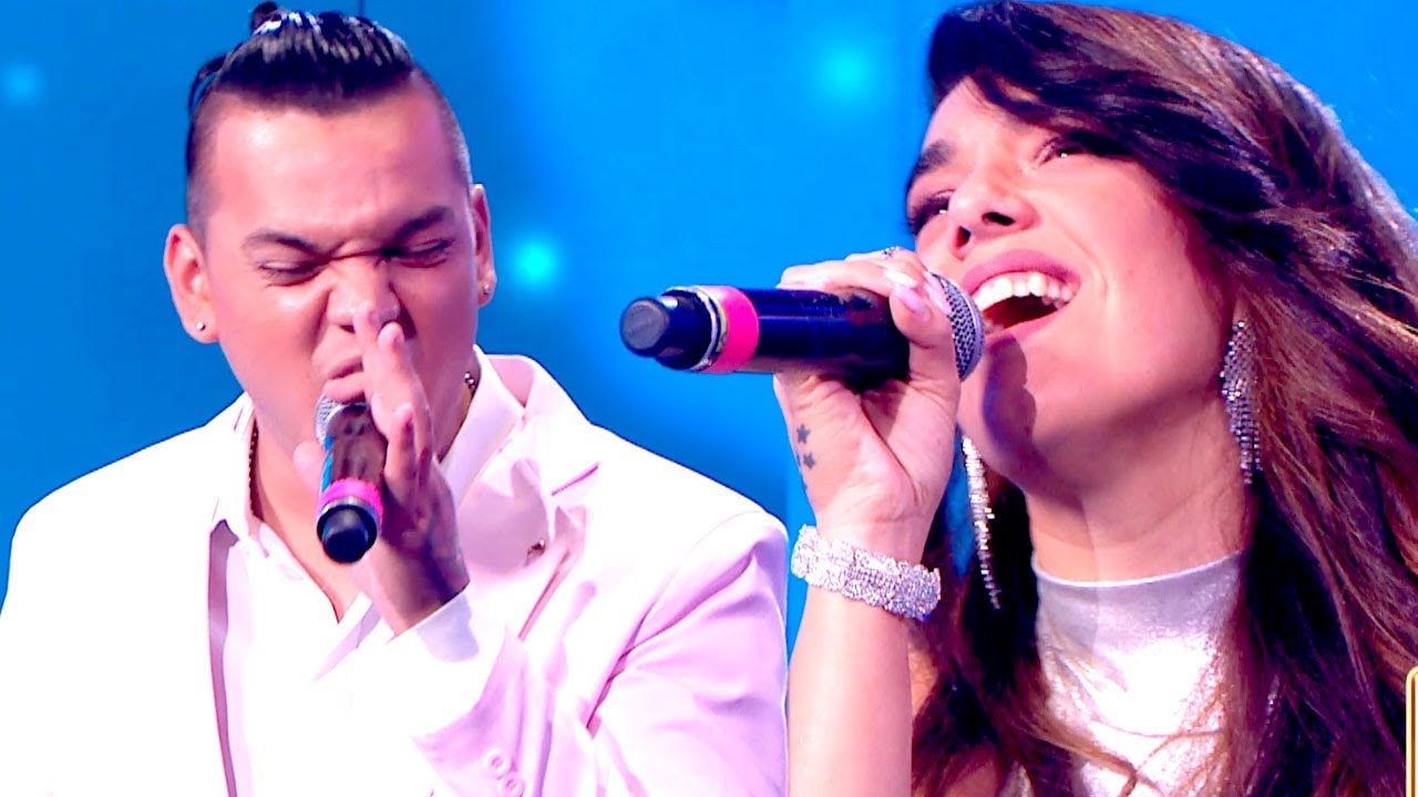 &iexcl;Explosivos! &Aacute;ngela Leiva y Brian Lanzelotta derritieron la pista interpretando 