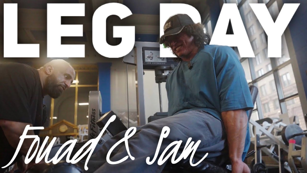 LEG DAY IN OHIO | Fouad Abiad & Sam Sulek | Hosstile Supplements