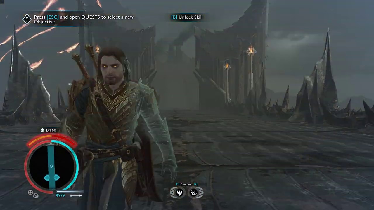 I  WENT BARAD-DÛR(THE FLAMING EYE) AGAIN WITH TALION'S WRAITH!!! Middle Earth  Shadow of War