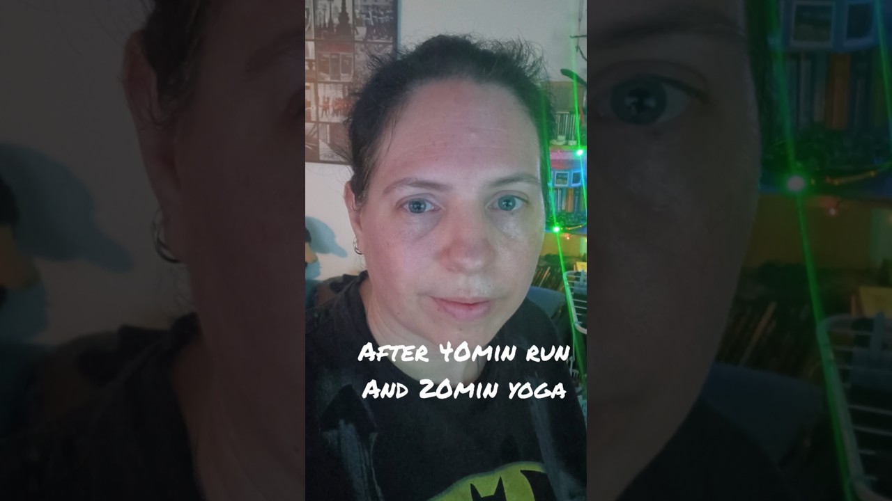 Yoga 🧘‍♀️ run 🏃‍♀️ 