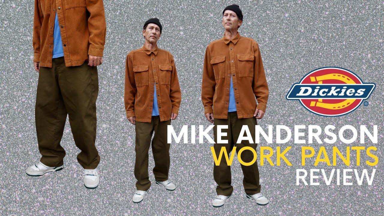 Обзор рабочих штанов Dickies Skateboarding MIKE ANDERSON
