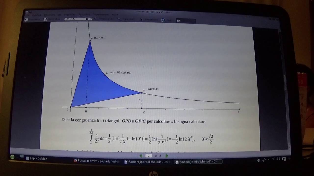 Spore di Matematica - Funzioni iperboliche