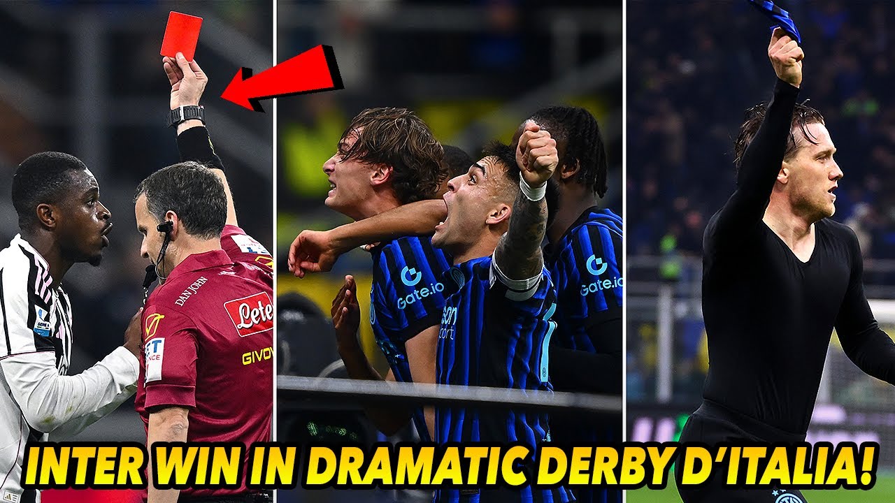 Inter Milan 3-2 Juventus | Zielinski BANGER Seals Derby d'Italia Victory & Takes Inter 8 Clear!