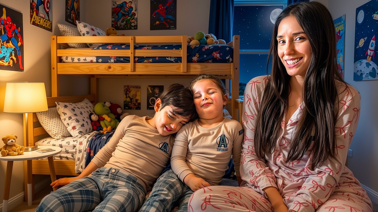 FIRST NIGHT Sleeping in Their OWN Room (ALONE)