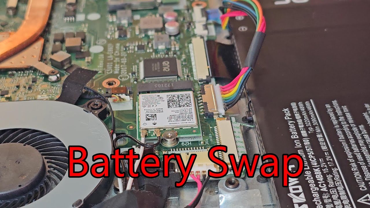 Asus A515 battery replacement