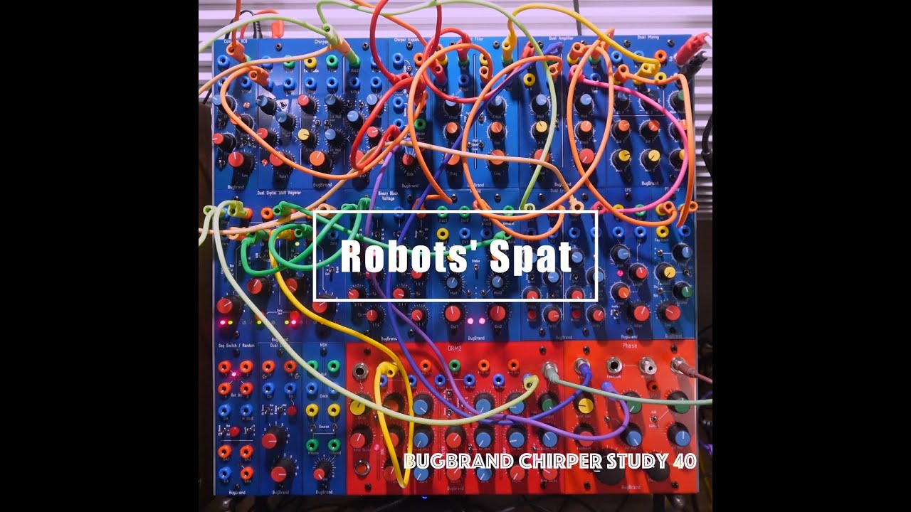 Bugbrand Chirper Study 40 / Robots' Spat