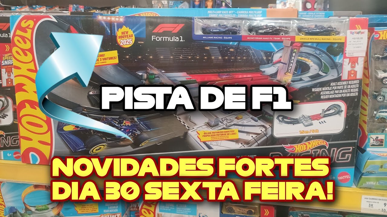 HOT WHEELS NA RI HAPPY DO SHOPPING PÁTIO HIGIENÓPOLIS | NOVIDADES DIA 30