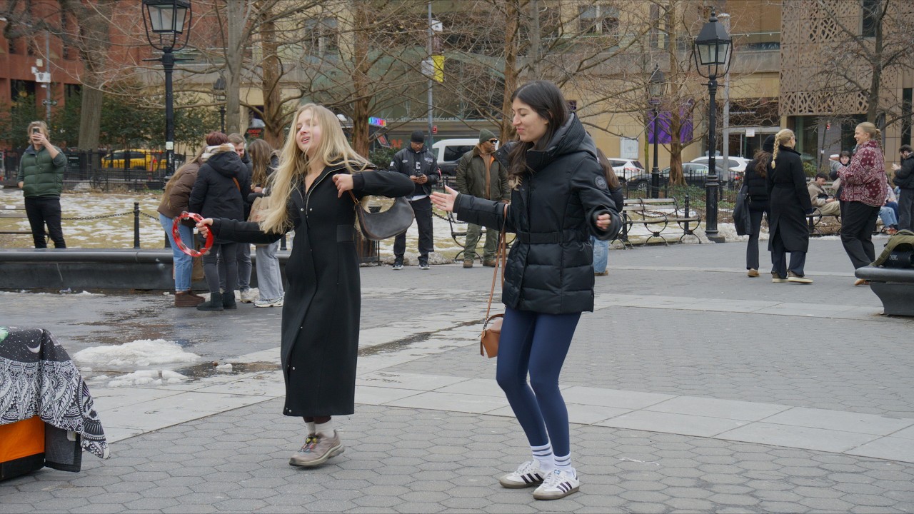 Nikon ZR as Super35 Camera: Music, Dance and More in Washington Square Park in Winter