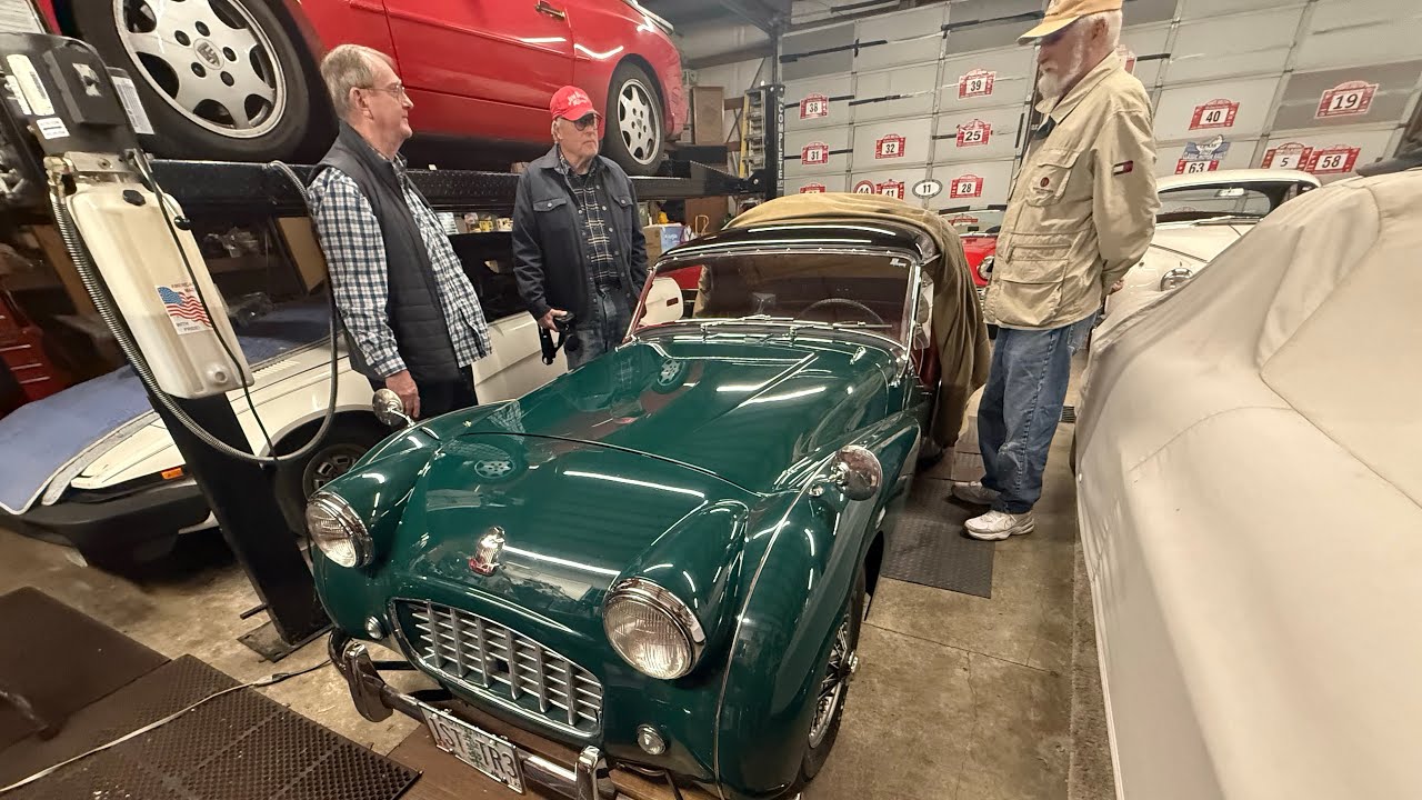 A True AutoHaulik Tour de Force! #TR3A #TR3B #TR8 #mercedessl #datsun240z #jaguar #3.5L #215cc