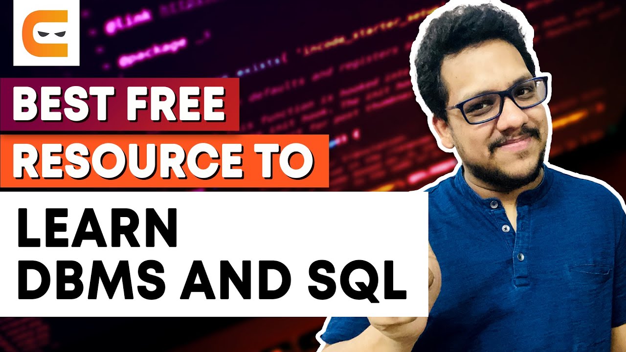 BEST FREE Resource To Learn DBMS And SQL