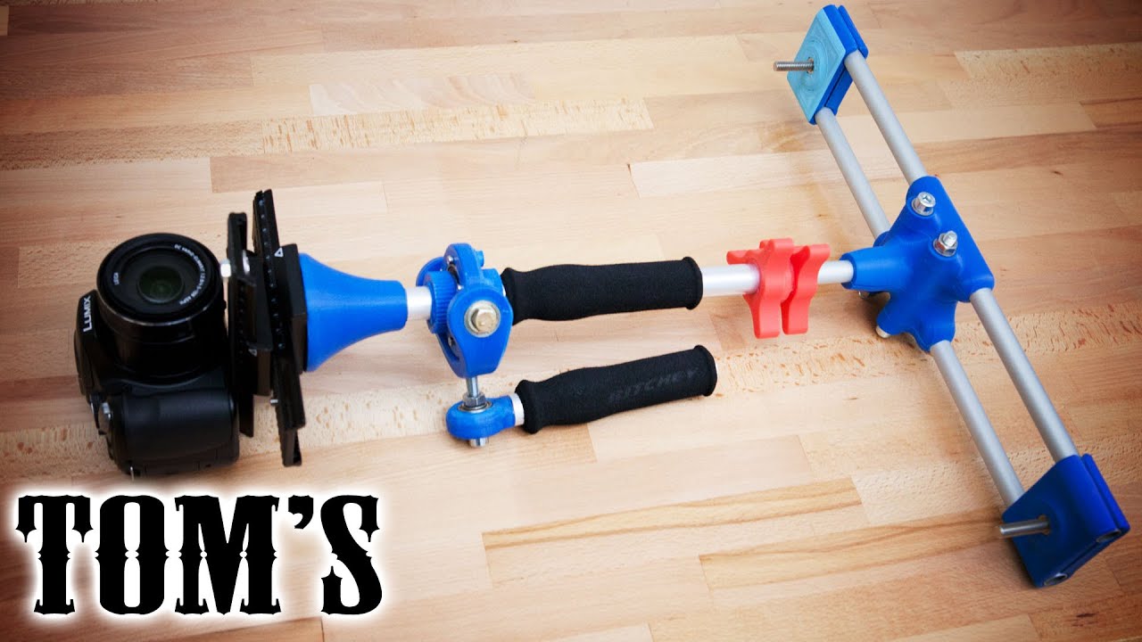 3D printed Glidecam-like image stabilizer!