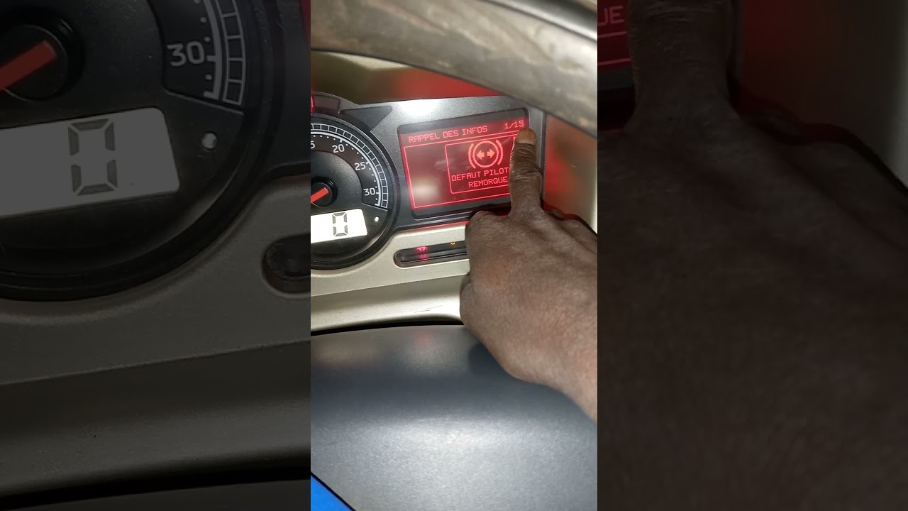 Renault premium Dxi 460 comment diagnostique à partie de la cabine (ICO5)