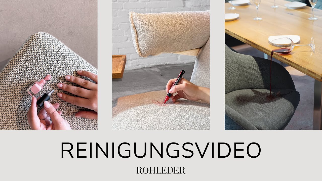 Q2 Möbelstoffe richtig reinigen 🛋️ | Rohleder