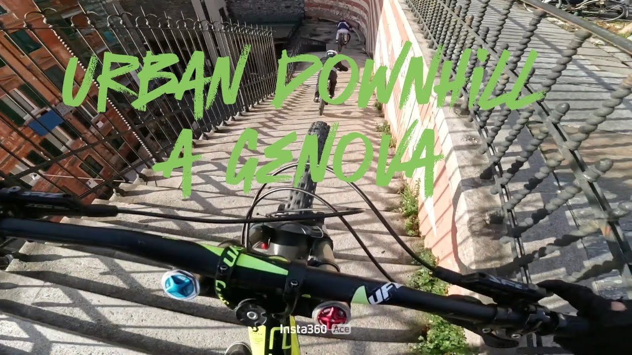Trail e Urban Downhill a Genova (angry people)