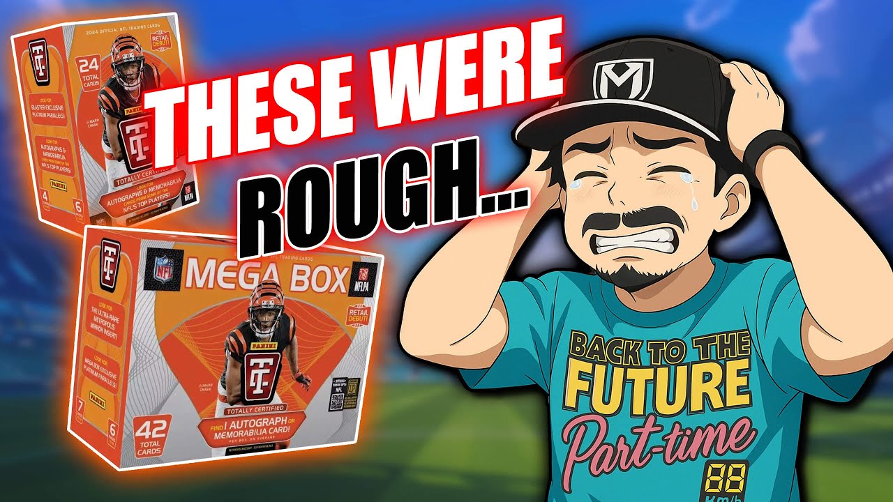 😭 RETAIL LET ME DOWN... 2024 Totally Certified Football Blaster Box and Mega Box Review!