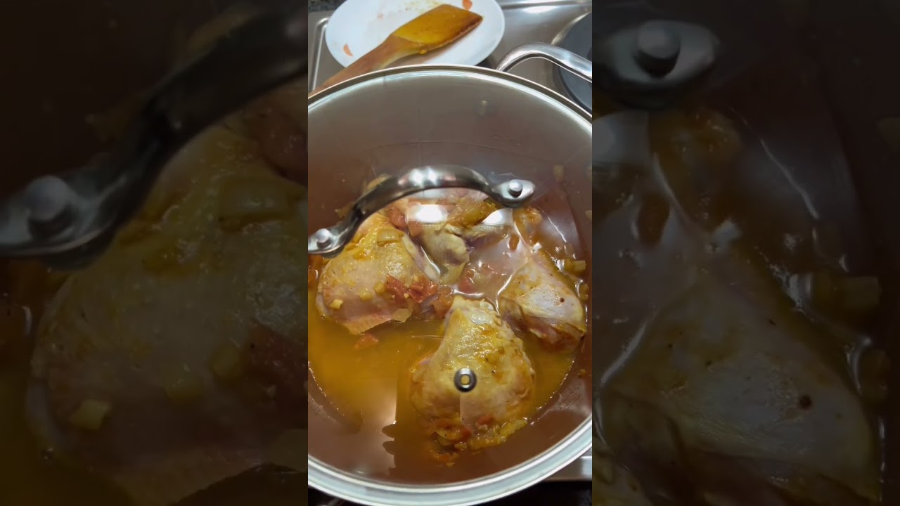 The ultimate South African Chicken Curry : ASMR Edition 😍 #vlogmas #nalediM #AMSR #chickencurry