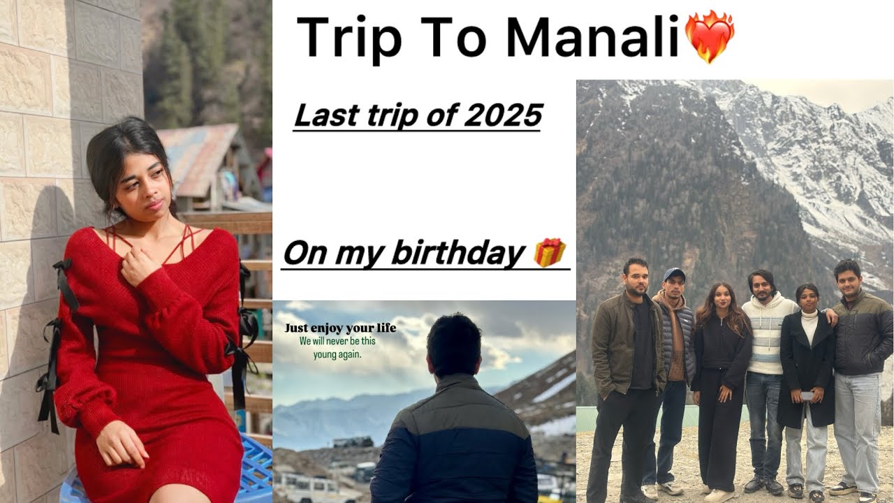 Trip To MANALI❤️ 