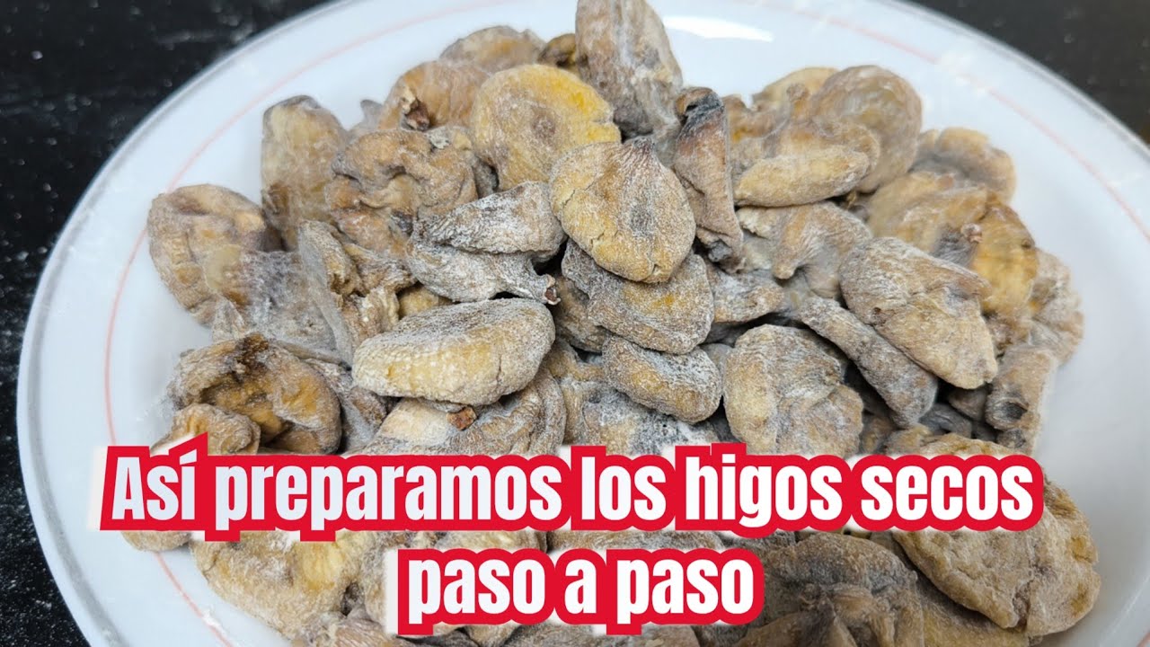Como secamos nosotros los higos paso a paso