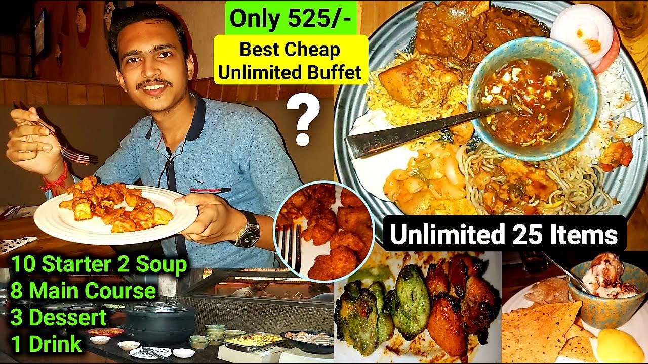 মাত্র 525 টাকায় Unlimited Buffet🔥|CHEAPEST & BEST Buffet in Kolkata|CHAI BREAK Buffet After Lockdown