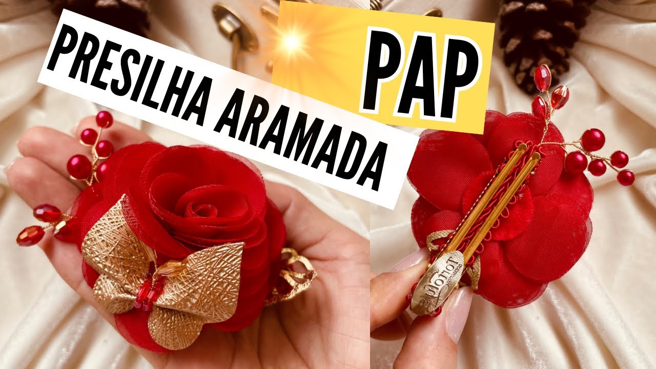 Presilha Aramada | Presilha de Natal Aramada