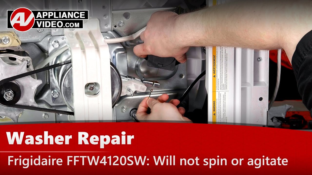 Frigidaire Washer Repair - Will Not Agitate, Will Not Spin - Retractor