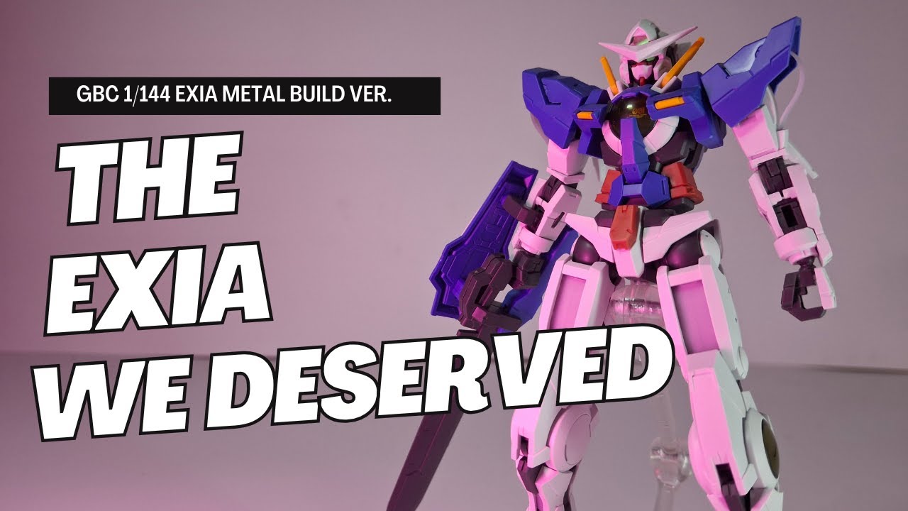 Эта пиратская копия — гениальна! | 1/144 GBC Exia Gundam
