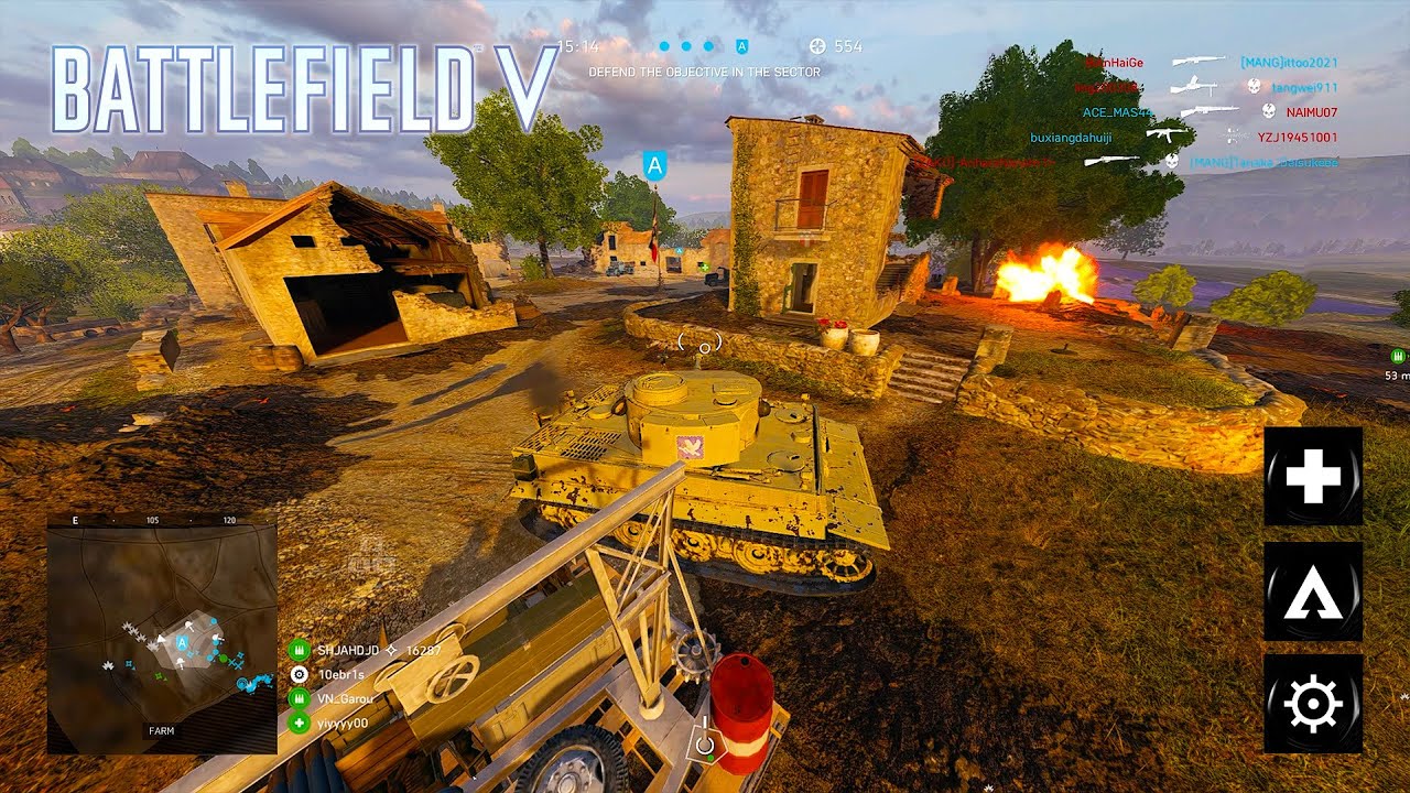 Battlefield 5: Defending Provence Gameplay (No Commentary)