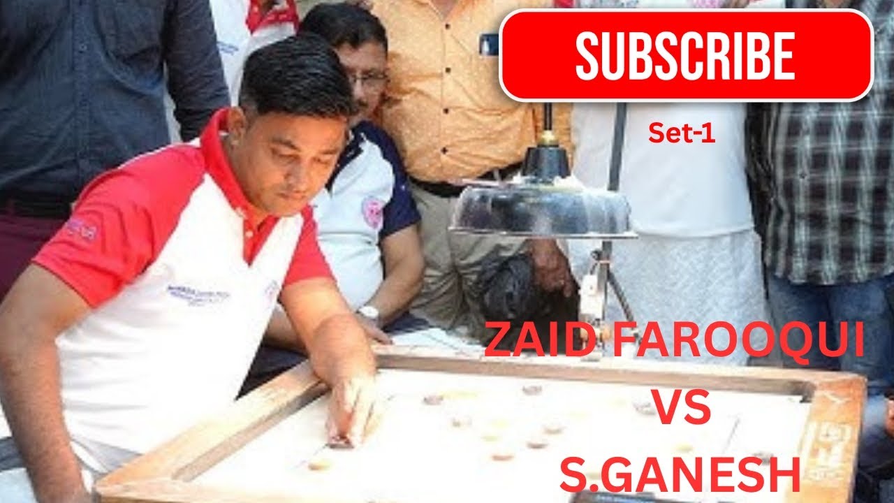 MS | ZAID FAROOQUI (mum) VS S.GANESH (mum-sub) CARROM TOURNAMENT RAEES ANSARI MALAD MUST WATCH GAME