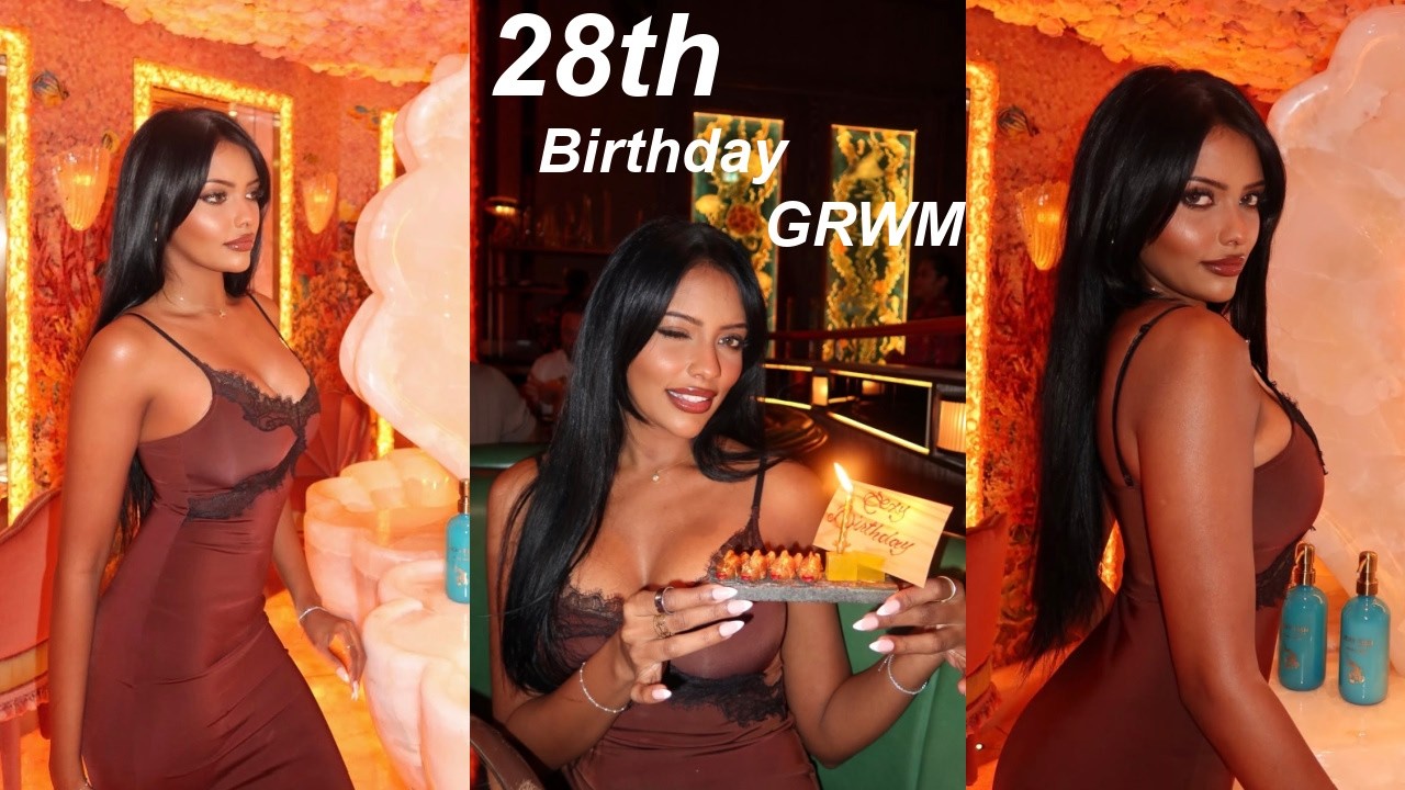how to be ashy and proud at 28 ♡ birthday GRWM...