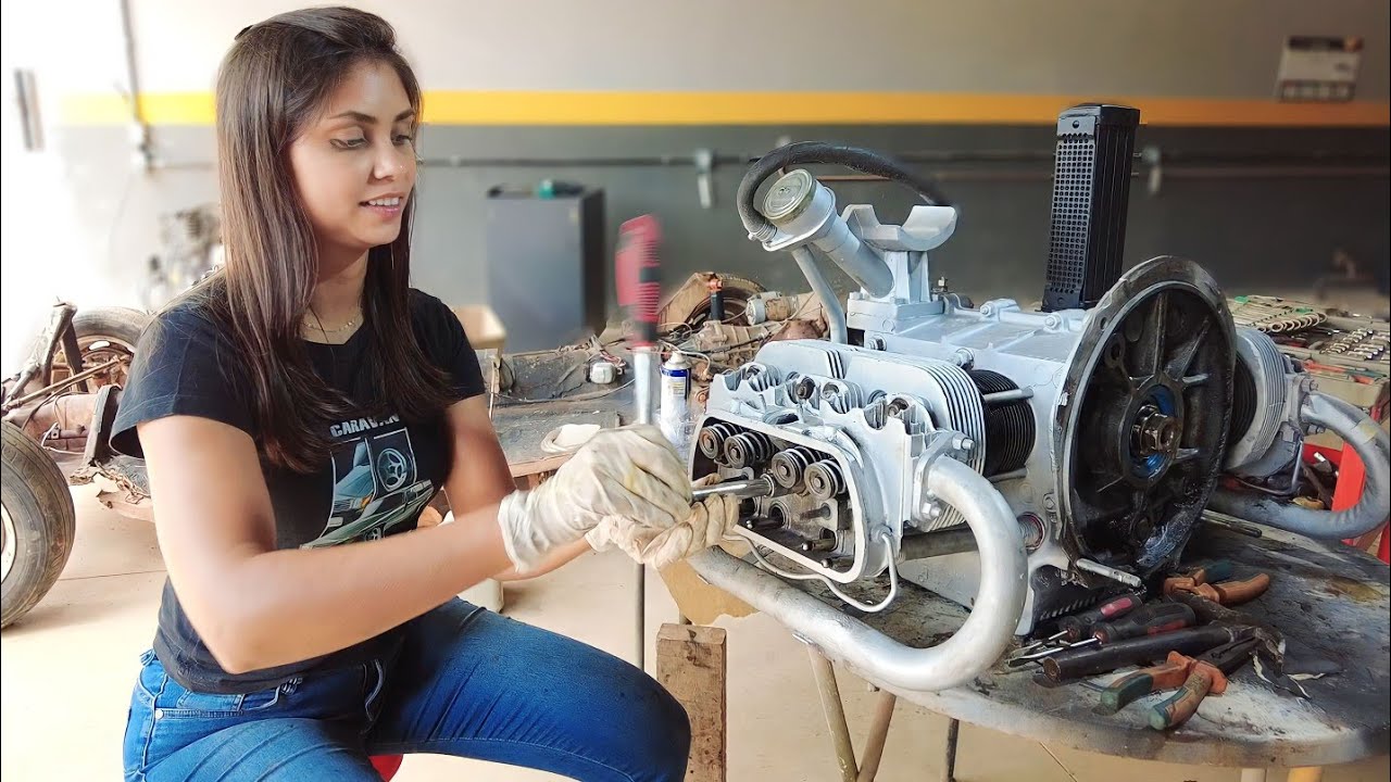 Montamos o Motor! Será que funcionou sem fumaça?