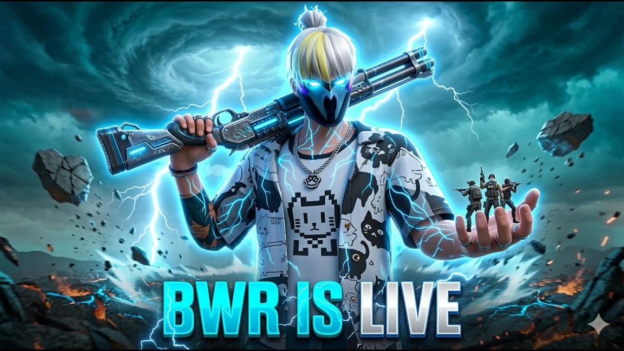 4vs4 CUSTOM FREEFIRE LIVE🔴 [BWR GAMER]