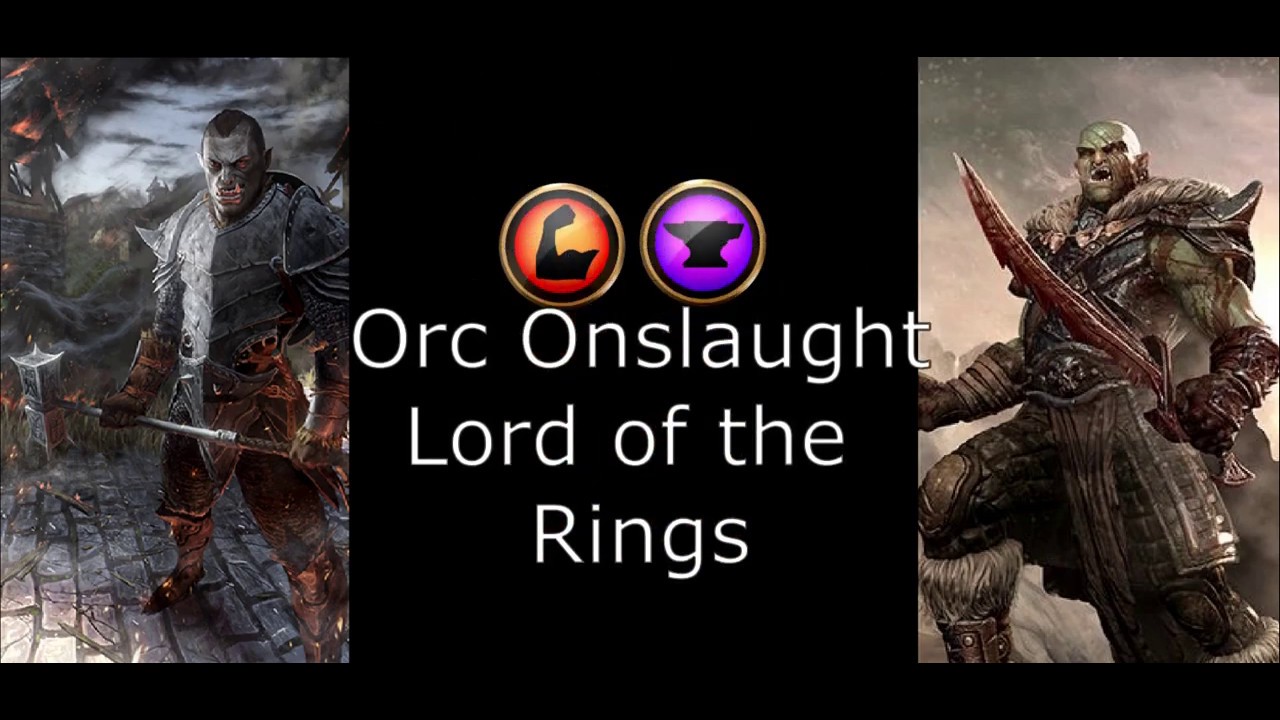 Elder Scrolls Legends!! Orc Onslaught- Lord of the Rings Deck. Control Warrior Gameplay.