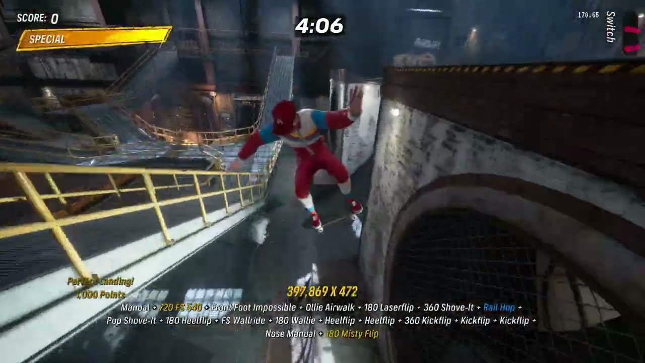 THPS 3+4 | All Goals + 1 Billion Points In One Combo | Foundry