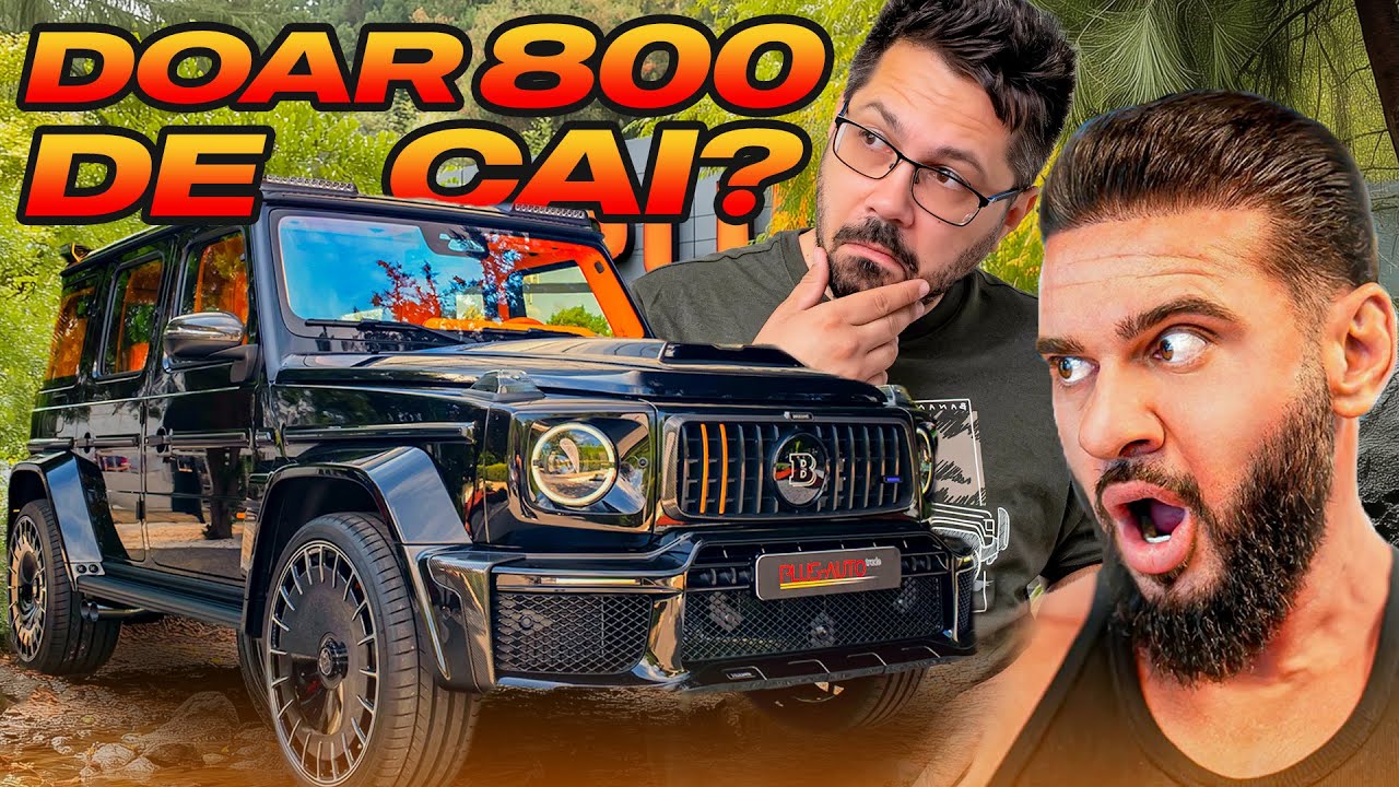 Am dat o tura cu Dorian Popa in cel mai TARE G de pe strada BRABUS Rocket 800!